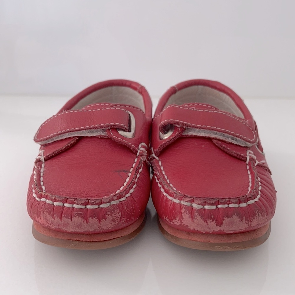 Marine W.A.G. Boys Red Moccasins Size 25 - Picture 9 of 9